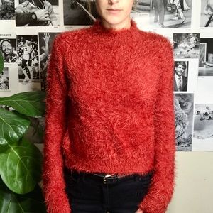 Red Love Tree Sweater